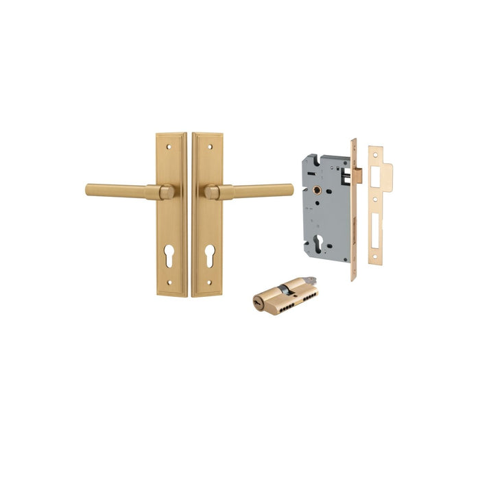 Brushed Brass / Entrance Kit (Key/Key)