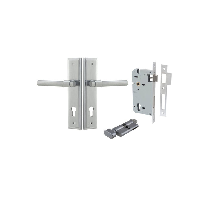Brushed Chrome / Entrance Kit (Key/Thumb)