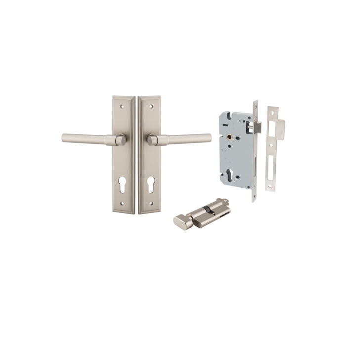 Satin Nickel / Entrance Kit (Key/Thumb)
