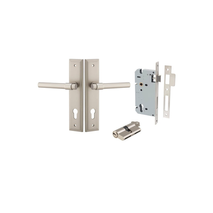 Satin Nickel / Entrance Kit (Key/Key)