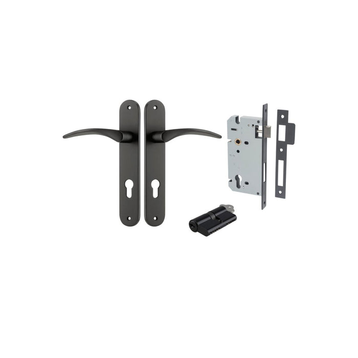 Matt Black / Key/Key Entrance Kit (Lock & Key Cylinder Included)