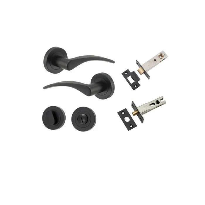 Matt Black / Privacy Kit (Latch & Bolt Included)
