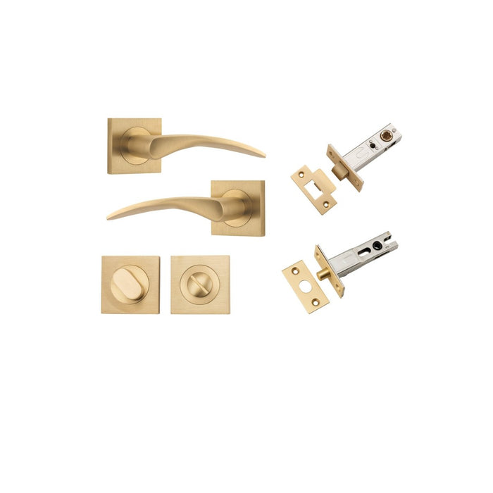 Brushed Brass / Privacy Set (Latch & Bolt Included)