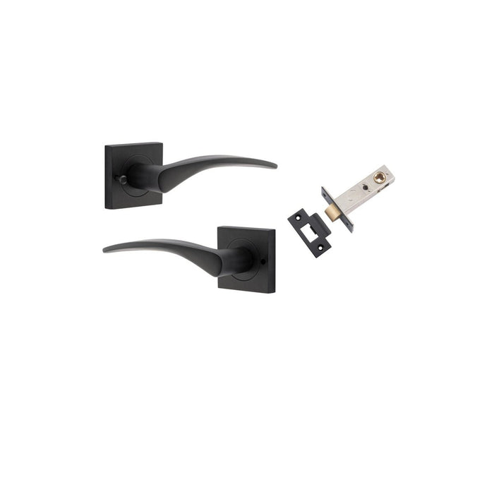Matt Black / Inbuilt Privacy Set (Latch Included)