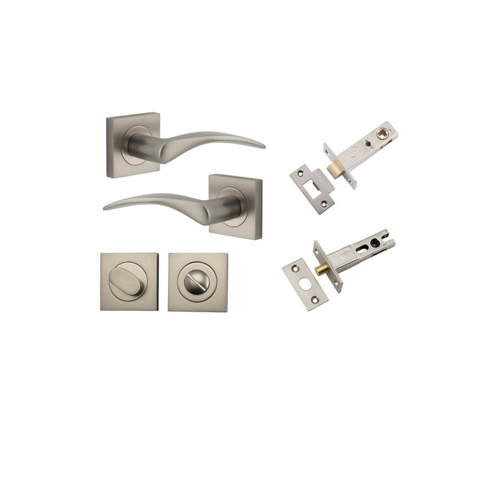 Satin Nickel / Privacy Set (Latch & Bolt Included)