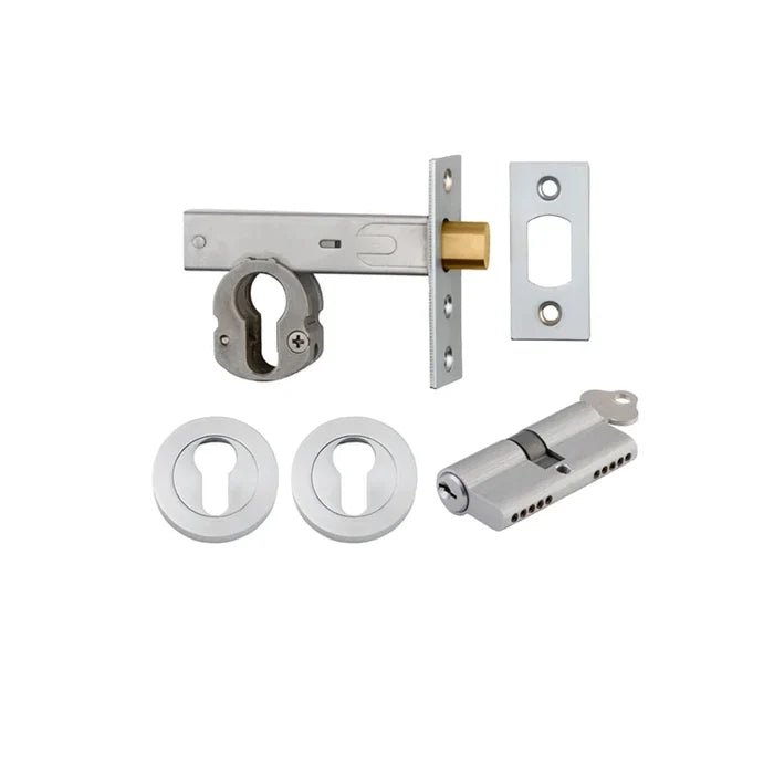 IVER Round Deadbolt Key/Key - Multiple Finishes