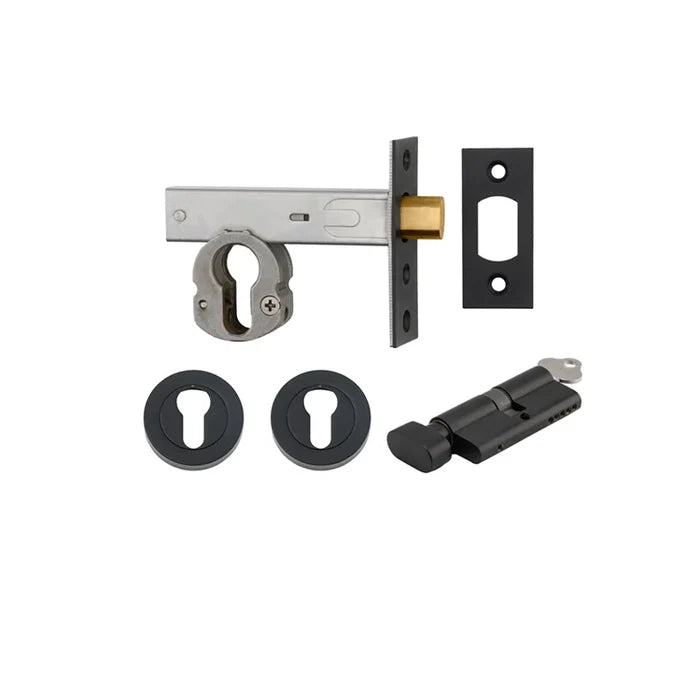 IVER Round Deadbolt Key/Turn - Multiple Finishes