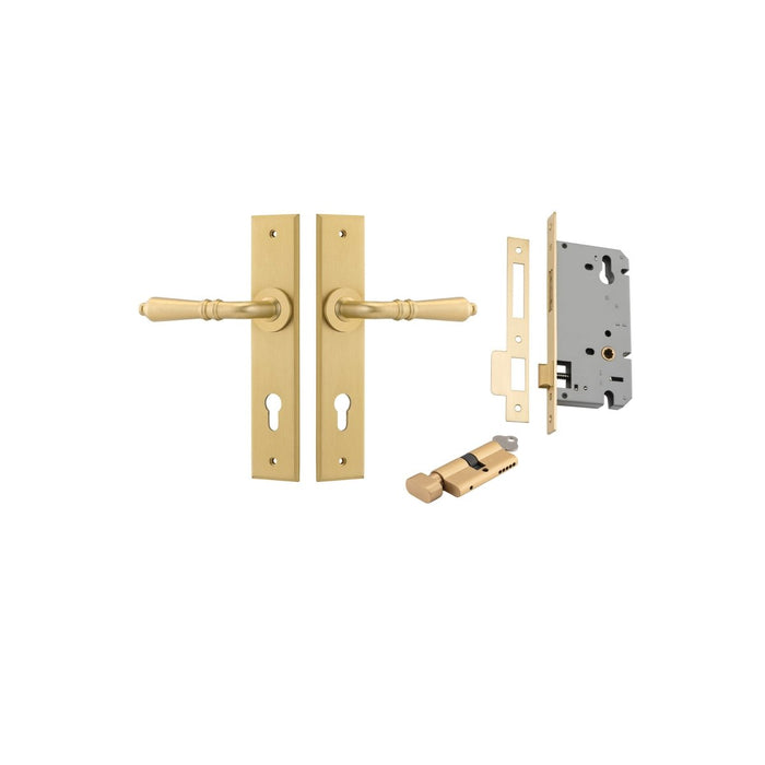 Brushed Gold PVD / Entrance Kit (Key/Thumb)