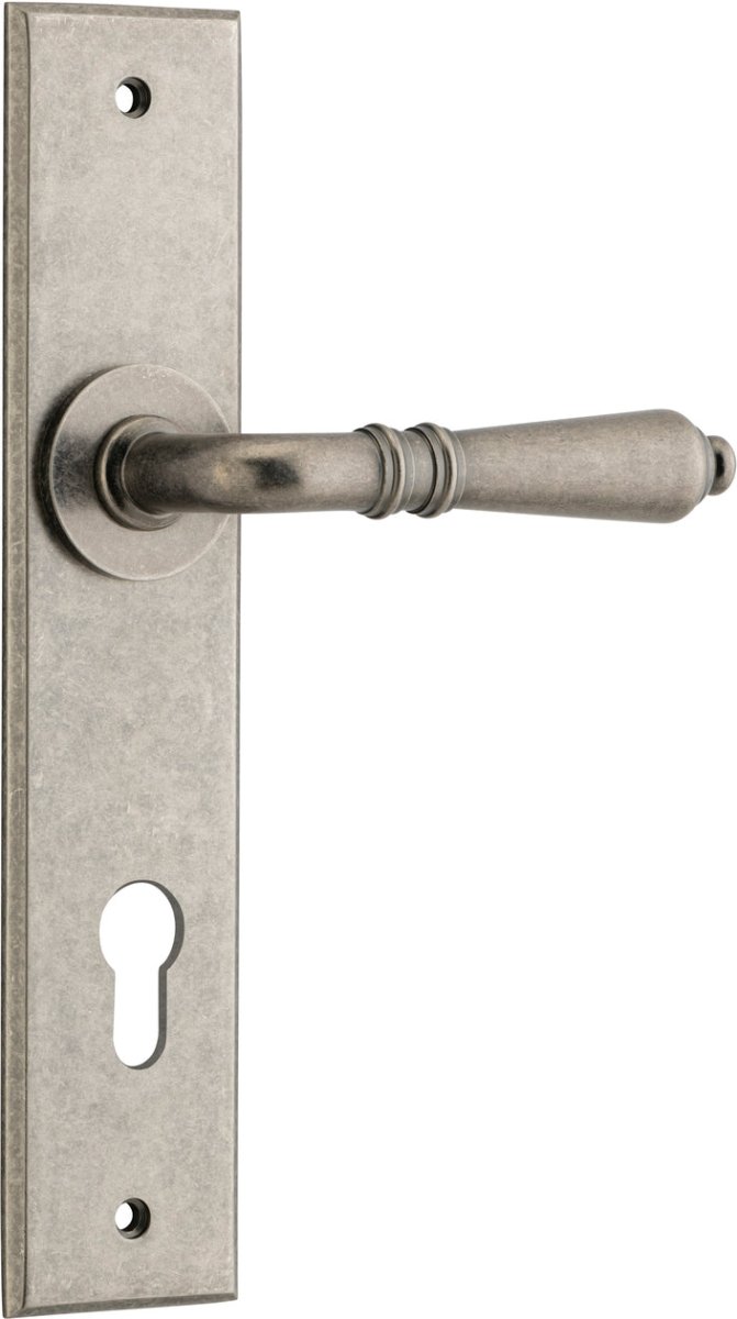 Distressed Nickel / Entrance Pair (Handles Only)