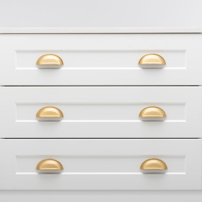 IVER Sarlat Solid Brass Drawer Pull – Multiple Finishes Available - Entry - Point - 17103 - Iver