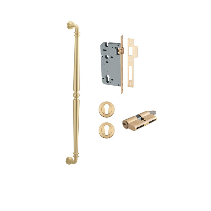Brushed Gold PVD / 600mm / Entrance Kit (Key/Key)
