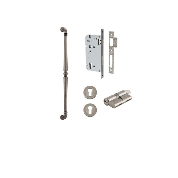 Distressed Nickel / 600mm / Entrance Kit (Key/Key)