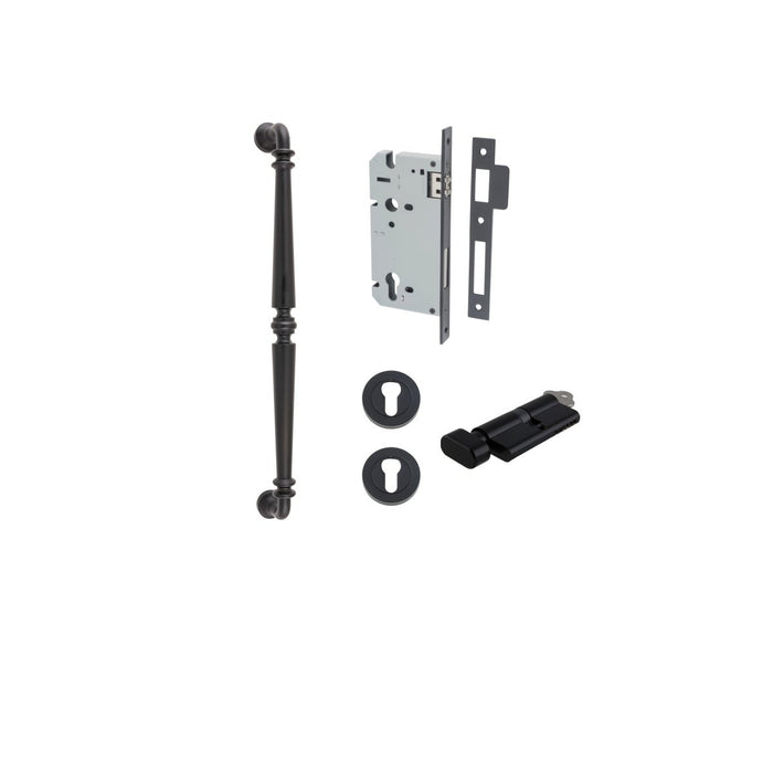 Matt Black / 450mm / Entrance Kit (Key/Turn)