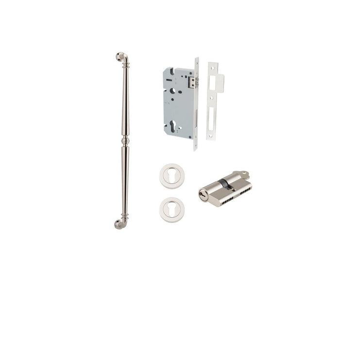 Polished Nickel / 600mm / Entrance Kit (Key/Key)