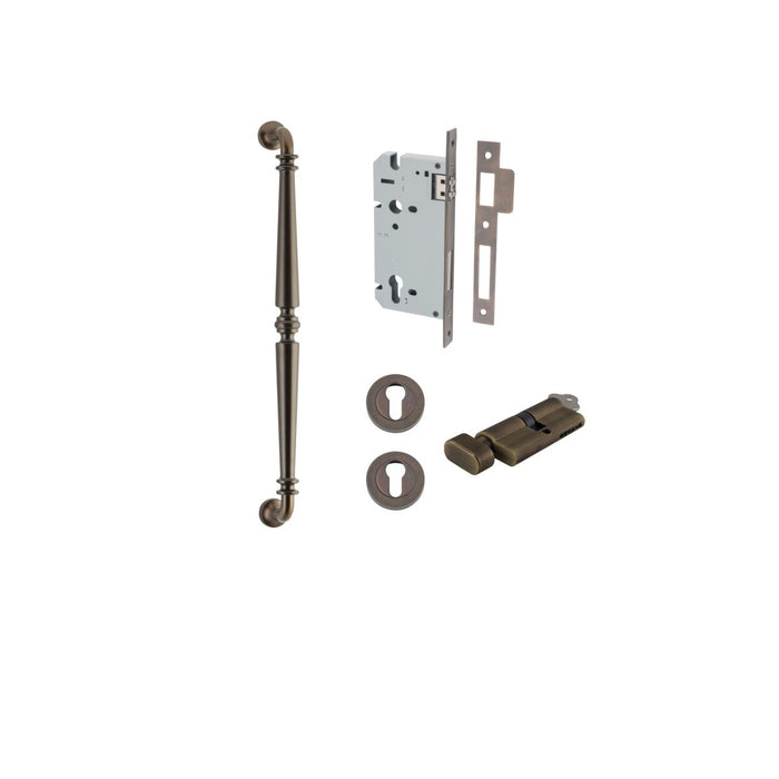 Signature Brass / 450mm / Entrance Kit (Key/Turn)