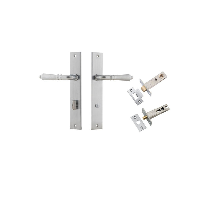Brushed Chrome / Privacy Set