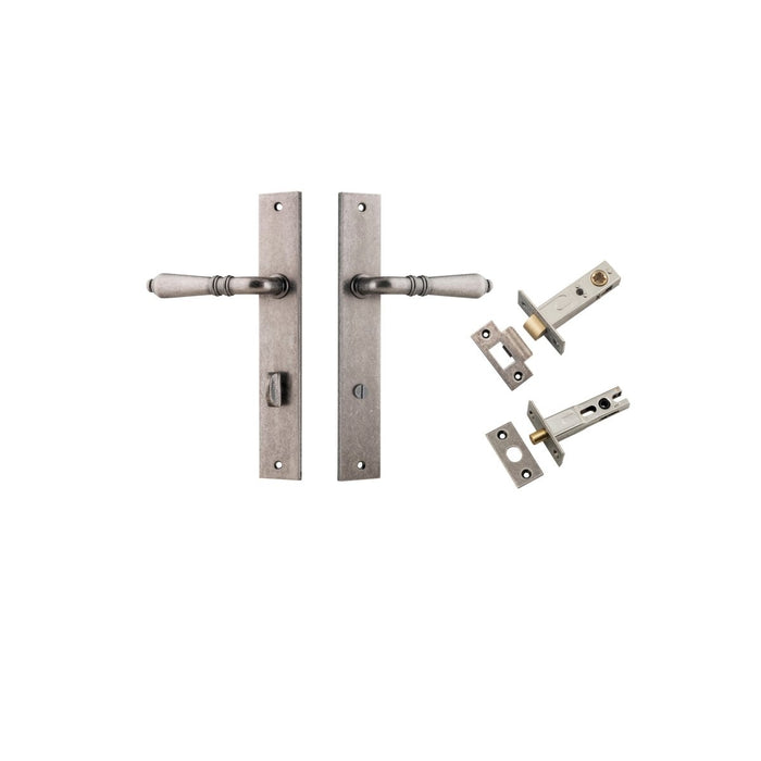 Distressed Nickel / Privacy Set