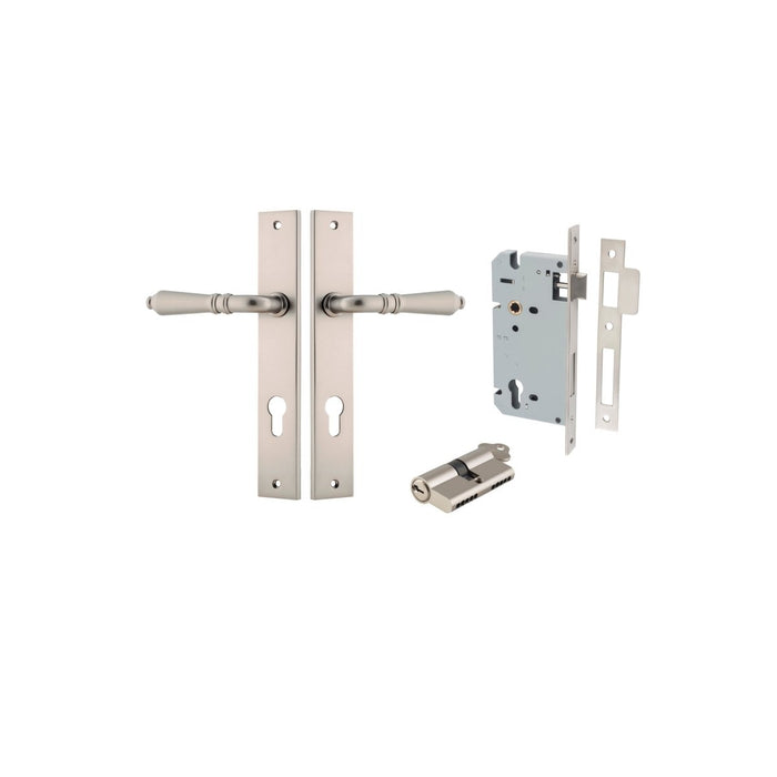 Satin Nickel / Entrance Kit (Key/Key)