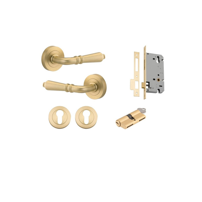 Brushed Gold PVD / Entrance Kit (Key/Key)