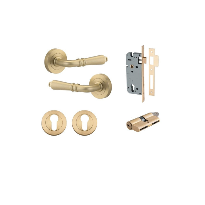 Brushed Brass / Entrance Kit (Key/Key)