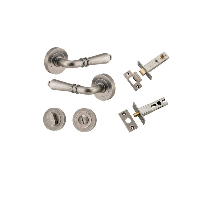 Distressed Nickel / Privacy Set (Separate Kit)