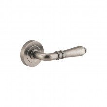Distressed Nickel / Lever Pair (Handles Only)