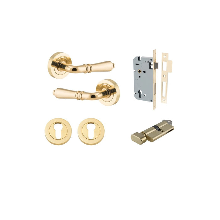 Polished Brass / Entrance Kit (Key/Thumb)