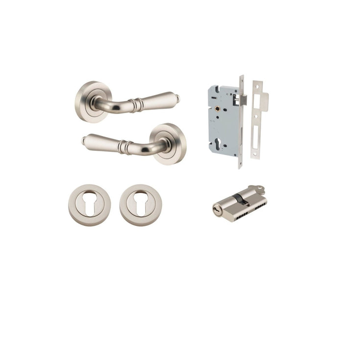 Satin Nickel / Entrance Kit (Key/Key)