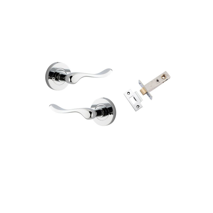 Polished Chrome / Inbuilt Privacy Set (Latch Included)