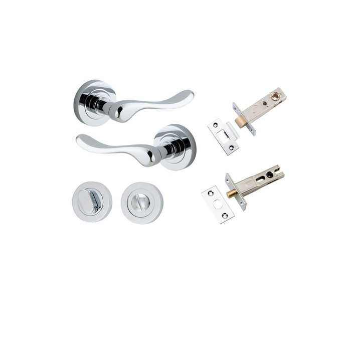 Polished Chrome / Privacy Set (Latch & Bolt Included)