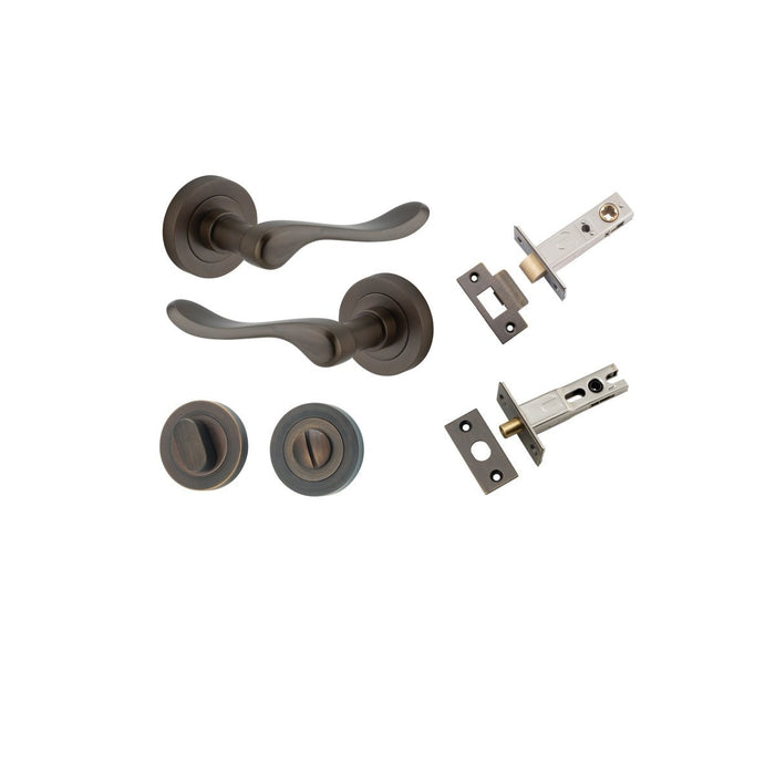 Signature Brass / Privacy Set (Latch & Bolt Included)