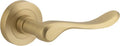 IVER Stirling Solid Brass Round Rose Door Handle – Multiple Finishes Available - Entry - Point - 20796 - Iver