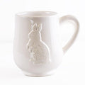 June Bunny White Embossed Mug