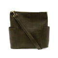 Kayleigh Side Pocket - Dark Moss