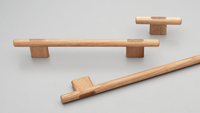 Kethy L7819 Timber Cabinet Handle – Oak