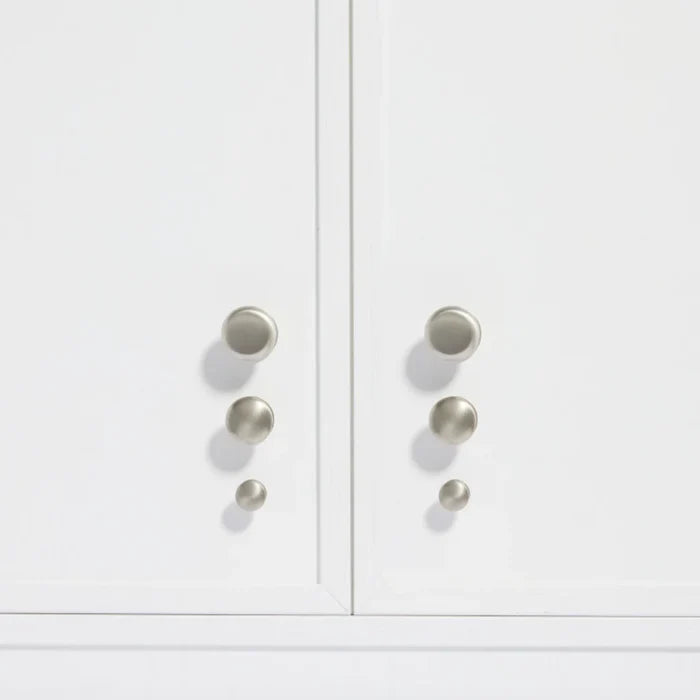 Kew Knob - Satin Nickel by Hepburn