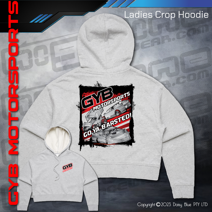 Ladies Crop Hoodie - GYB Motorsport