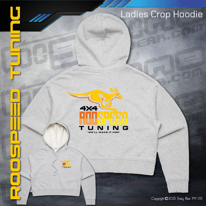 Ladies Crop Hoodie -  RooSpeed 4x4 Tuning