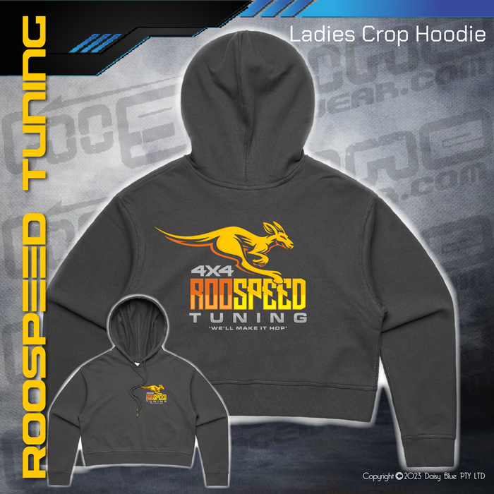 Ladies Crop Hoodie -  RooSpeed 4x4 Tuning
