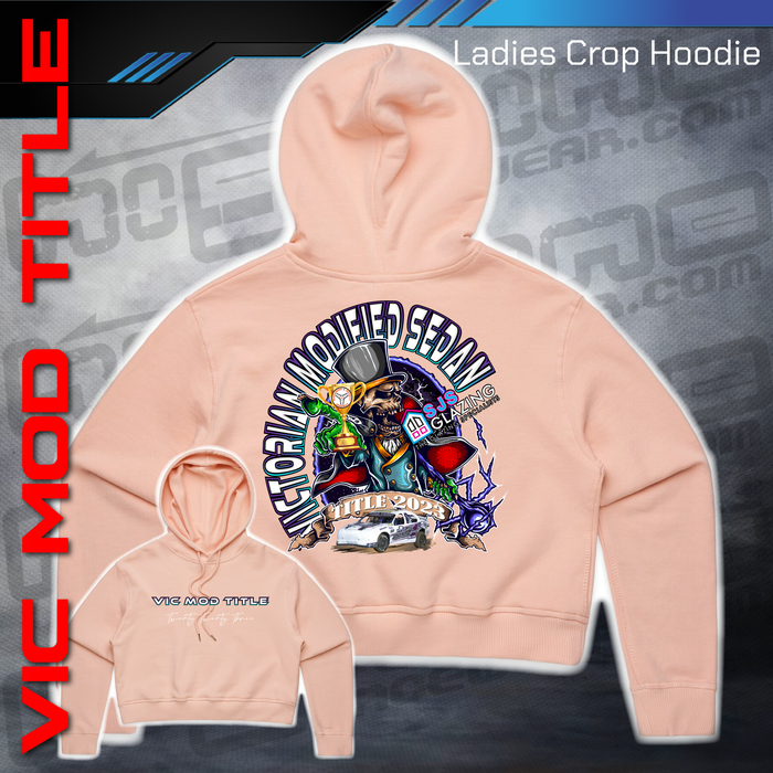 Ladies Crop Hoodie - Victorian Modified Sedan Title 2023