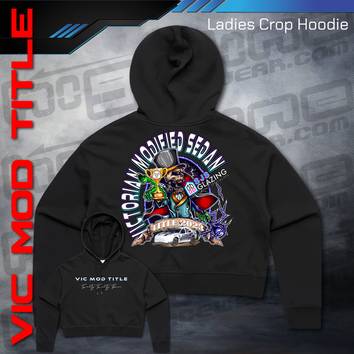 Ladies Crop Hoodie - Victorian Modified Sedan Title 2023