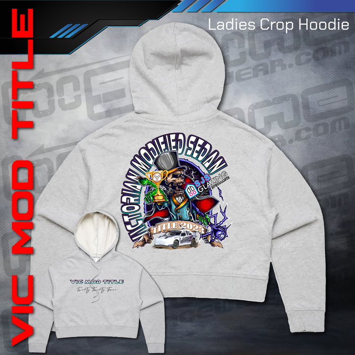 Ladies Crop Hoodie - Victorian Modified Sedan Title 2023