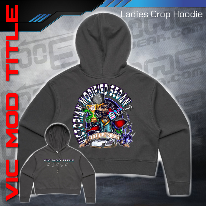 Ladies Crop Hoodie - Victorian Modified Sedan Title 2023