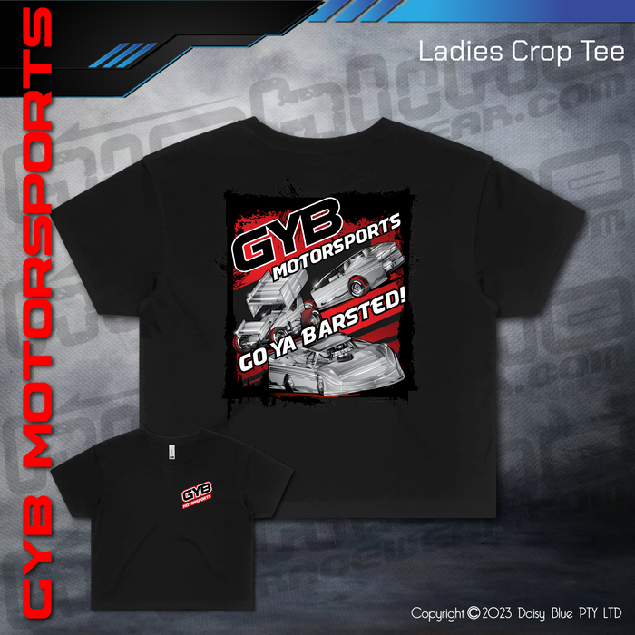 Ladies Crop Tee - GYB Motorsport
