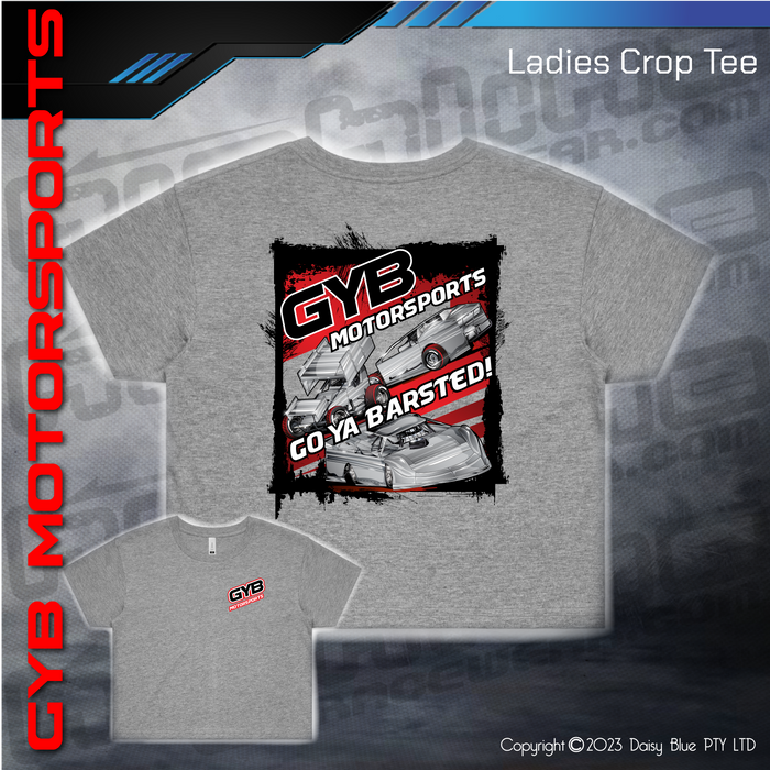 Ladies Crop Tee - GYB Motorsport