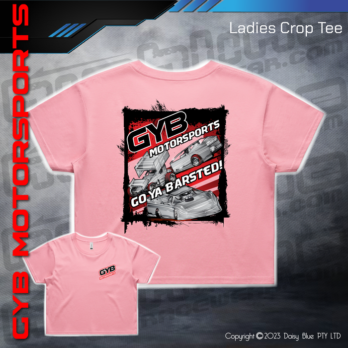 Ladies Crop Tee - GYB Motorsport