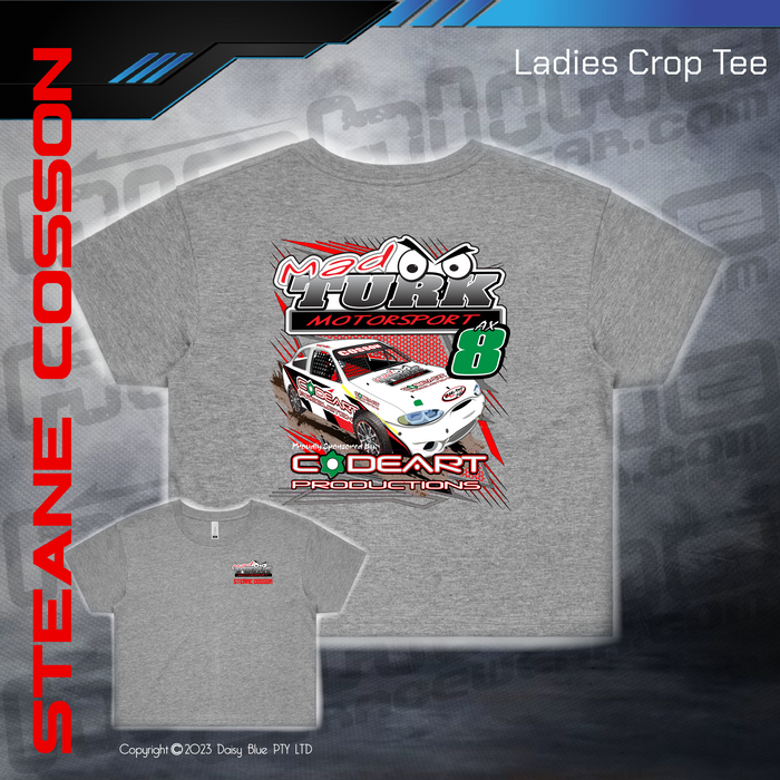 Ladies Crop Tee - Mad Turk Motorsport