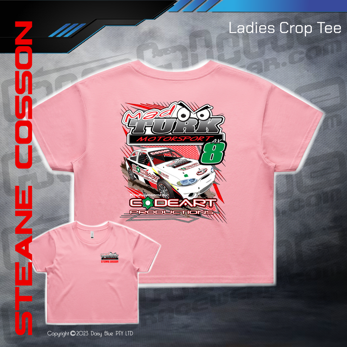 Ladies Crop Tee - Mad Turk Motorsport