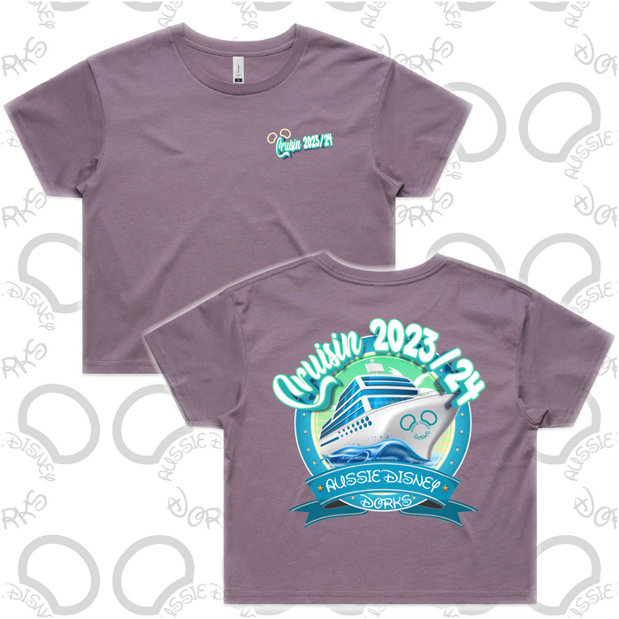 Ladies Cruise Crop Tee