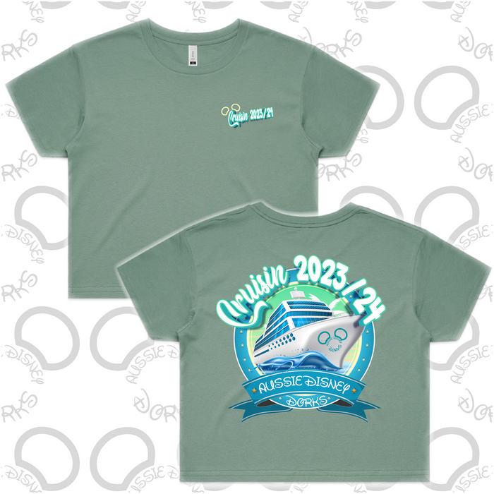 Ladies Cruise Crop Tee